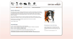Desktop Screenshot of edith-stein.com